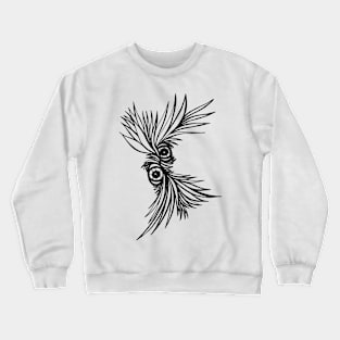 owl_eyes Crewneck Sweatshirt